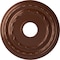 Ekena Millwork Dublin Ceiling Medallion (Fits Canopies up to 8 1/4"), 15 3/8"OD x 3 5/8"ID x 1"P, Copper Penny CM15DUCPS - alternate 1